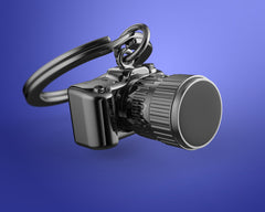 MTM - Schlüsselschlüssel - Kamera Schwarz - Schlüsselringe