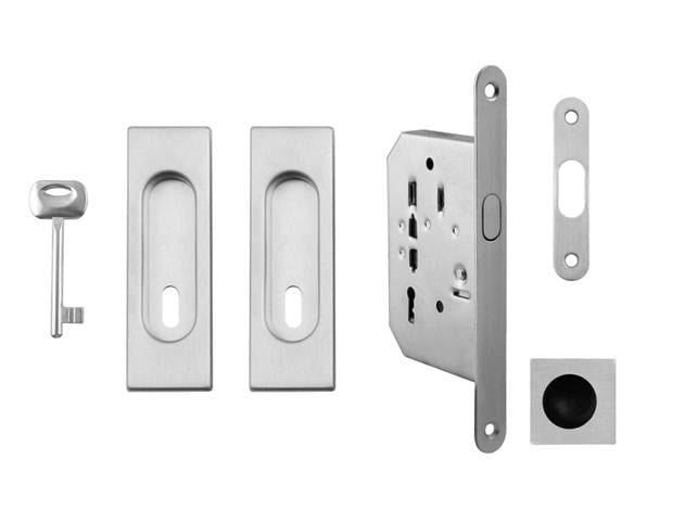 Ft - quadratische Schiebetür Set - BB / D.