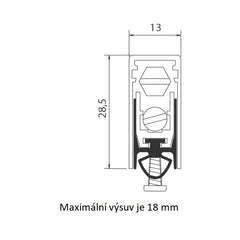CO - 1773 ACU -Schwellenwertverlängerungsschiene