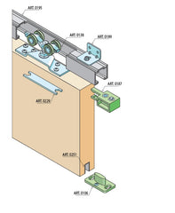 SC - Sliding System Series 100 Silent 80 kg