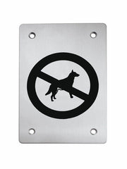 Tupai Ti - Piktogramm "Hunde verboten" - Quadrat