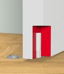 Bohrung - Verum Italy VM - Magnetischer Stopper Unsichtbares Stoppino Open Modell 2 - Magnettür stoppt