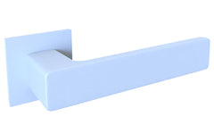 Infinity Line Cavo weiß KVO 800 - Türgriff auf quadratischer Rosette