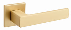 Cavo gold mat KSO M G00 - Door Handle on a Square Rose