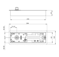 GZ - TS 500 EN 3 Bodenselbstschließer