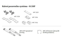 SC - SCHIEBESYSTEM SERIE 100 LEISE MIT 40 KG SP
