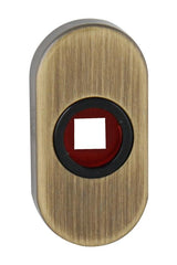 Ft - Rosette r - unter dem Griff - 60 x 30 mm