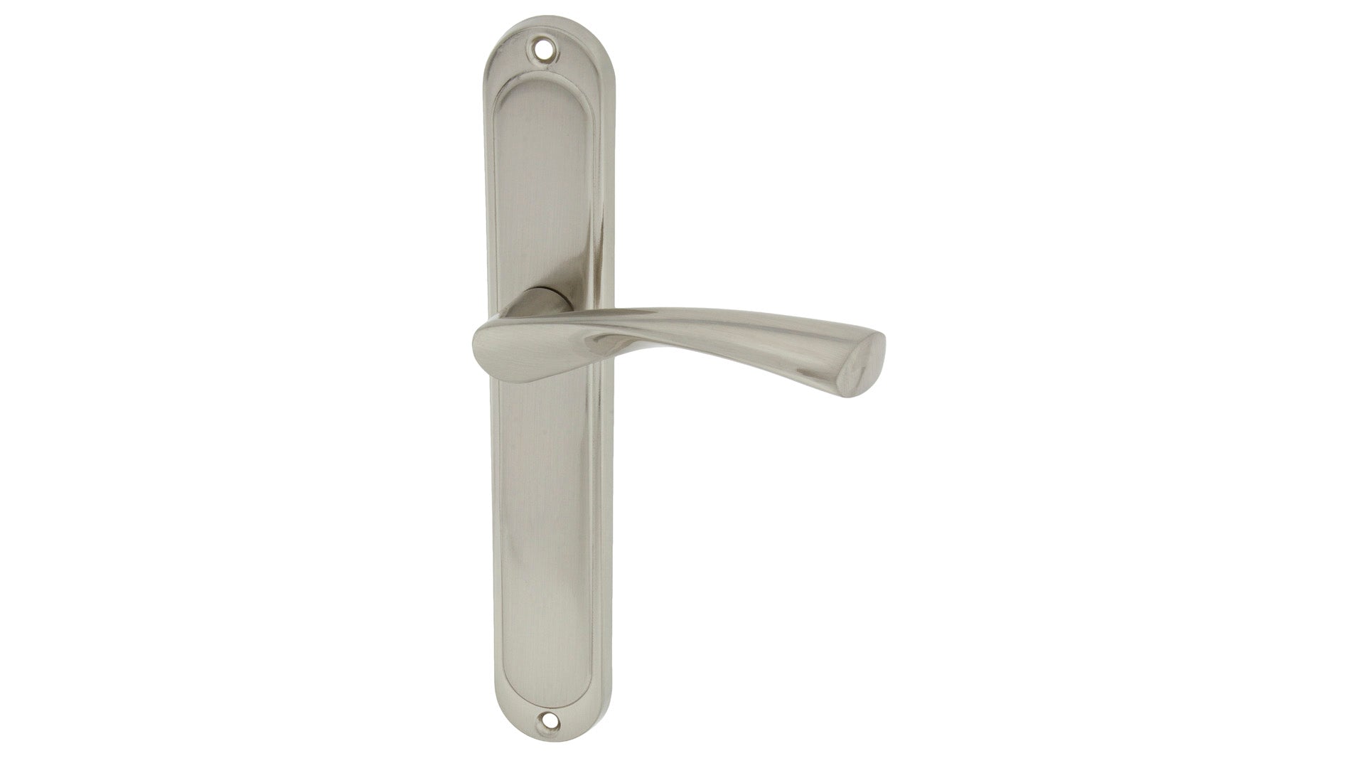 Dajana nickel satin - Door Handle on a Backplate