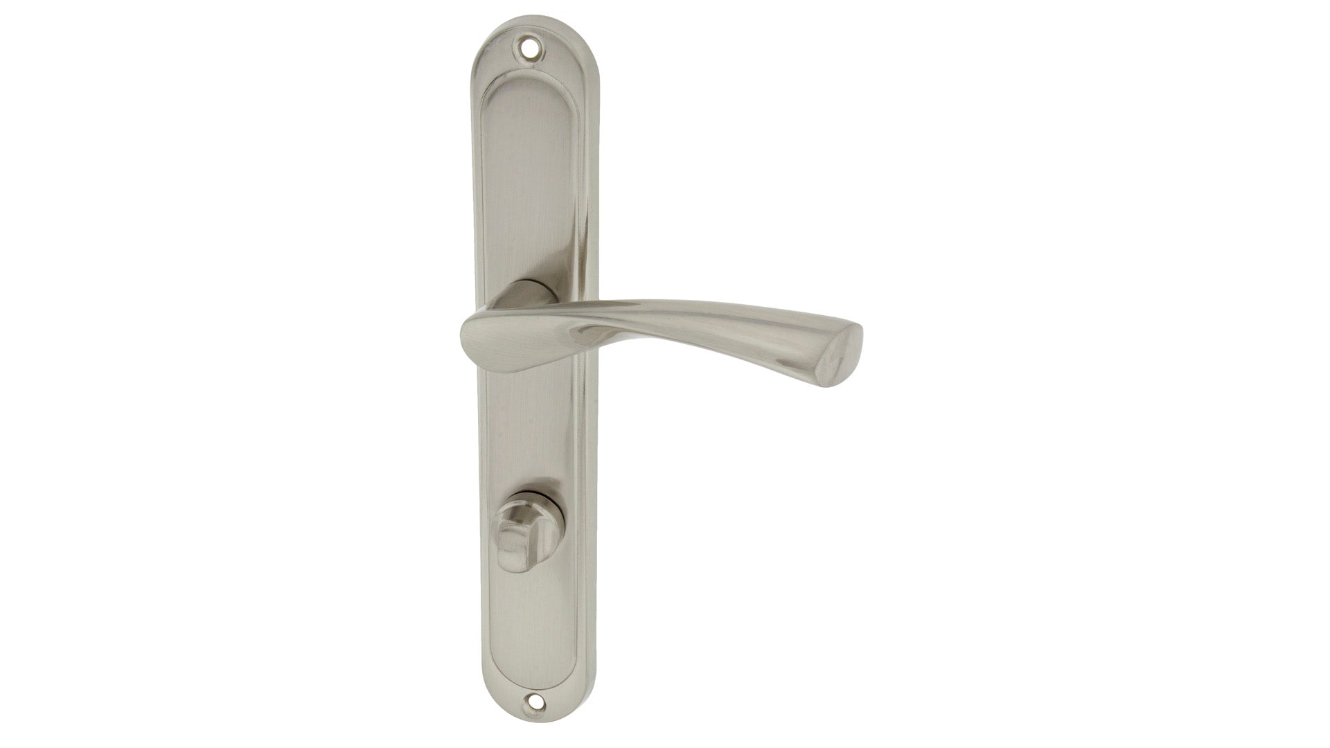 Dajana nickel satin - Door Handle on a Backplate