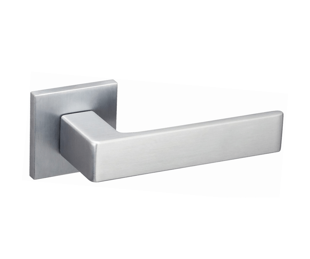 Infinity Line Apollo FIT matt chrom KAF M700 - Türgriff auf quadratischer Rosette