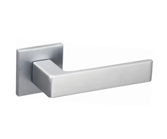 Infinity Line Apollo FIT matt chrom KAF M700 - Türgriff auf quadratischer Rosette