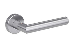 Griffwerk GK - Lucia - R - S2L mit Verriegelung - Griffe auf runden Rosetten