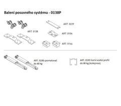 SC - Sliding System Series 100 Silent mit 80 kg sp
