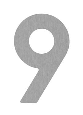SRA - Hausnummer "9" 120 mm