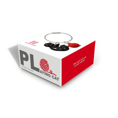 MTM - Schlüsselring - schwarze Katze - Schlüsselringe