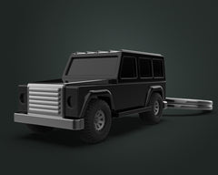 MTM - Schlüsselschlüssel - Offroad Black - Schlüsselringe