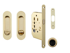 Ft - Ovales Schiebetür Set - WC