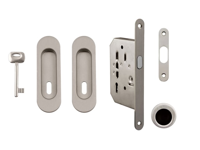 Ft - Ovales Schiebetür Set - BB / D.