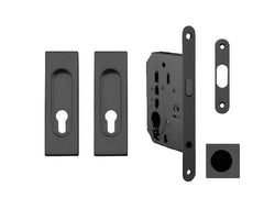 Ft - quadratische Schiebetür Set - PZ / D.