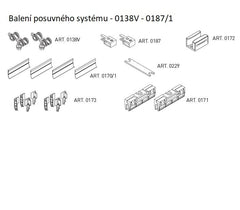 SC - Schiebesystem Verpackung 100 GLAS