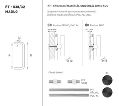Ft - Handlungscode K38 - 32 mm UN -PC - Runde außerhalb der Set -Griffe