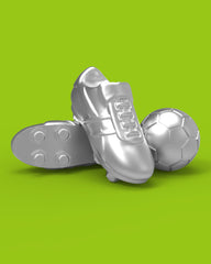 MTM - Schlüsselschlüssel - Fußballstiefel - Schlüsselringe