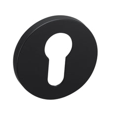 Infinity Line TORO FIT KTO O schwarz B00 - Türgriff auf runder Rosette