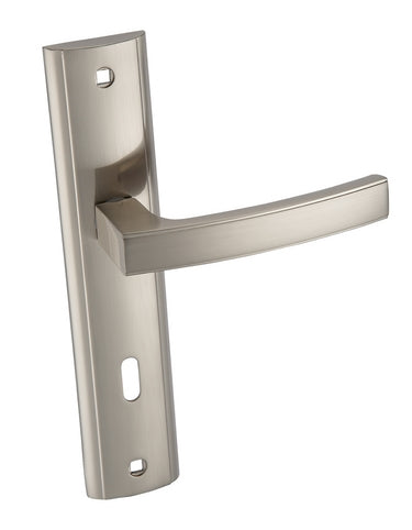 Hermes KHR K+K 311 Satin, pitch 72mm, External Door Handle on a Backplate
