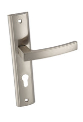 Hermes KHR K+K 311 Satin, pitch 72mm, External Door Handle on a Backplate