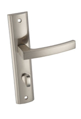 Hermes KHR K+K 311 Satin, pitch 72mm, External Door Handle on a Backplate