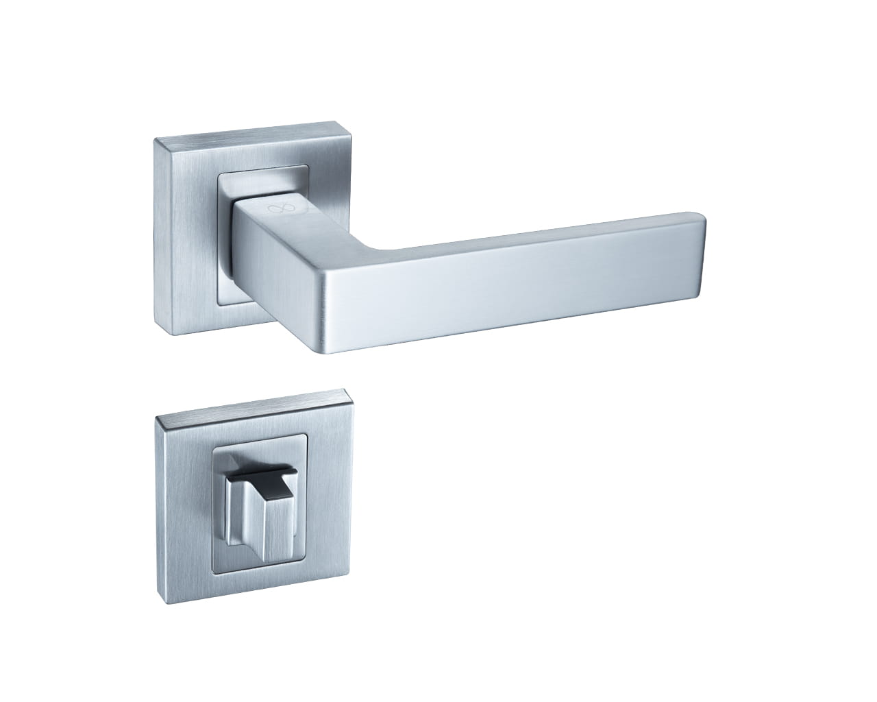 Infinity Line Apollo KAO Chrom 700 - Türgriff auf quadratischer Rosette
