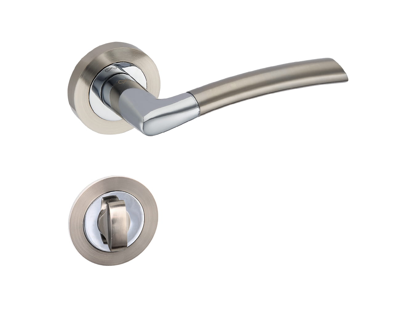 Dalia KDL O 100 - Door Handle on a Round Rose