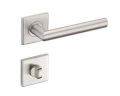 Infinity Line Duo KDU 500 Edelstahl - Türgriff auf quadratischer Rosette