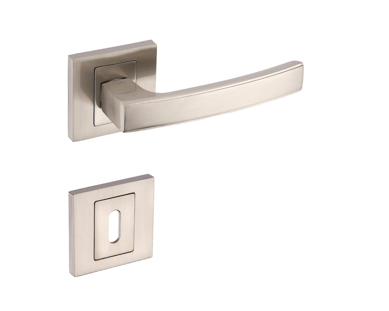 Infinity Line Hermes KHR 300 Satin - Türgriff auf quadratischer Rosette