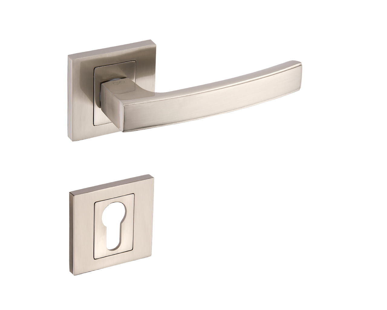 Infinity Line Hermes KHR 300 Satin - Türgriff auf quadratischer Rosette