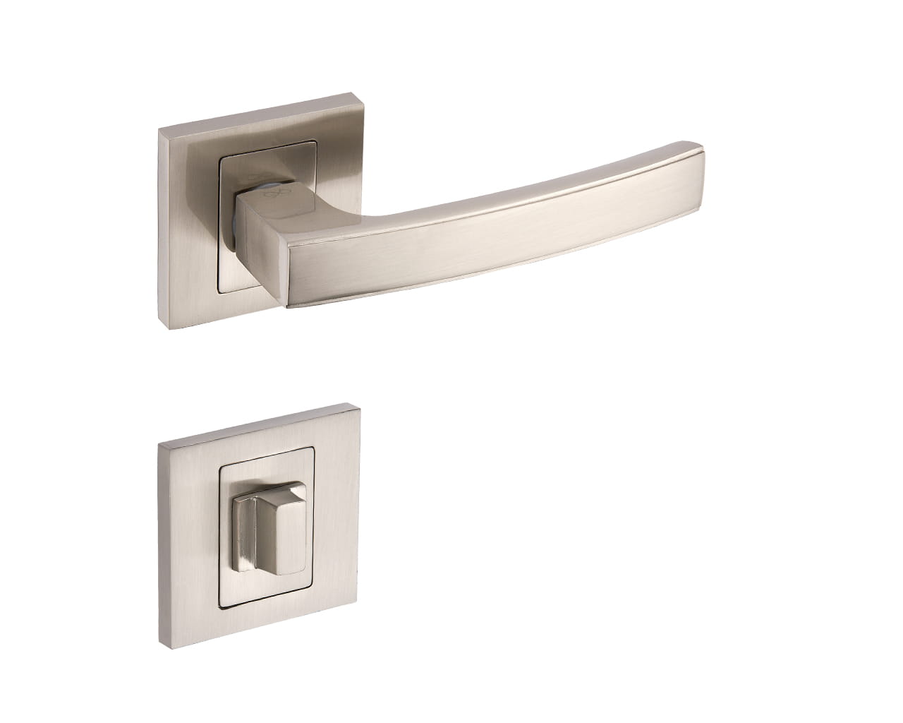 Infinity Line Hermes KHR 300 Satin - Türgriff auf quadratischer Rosette