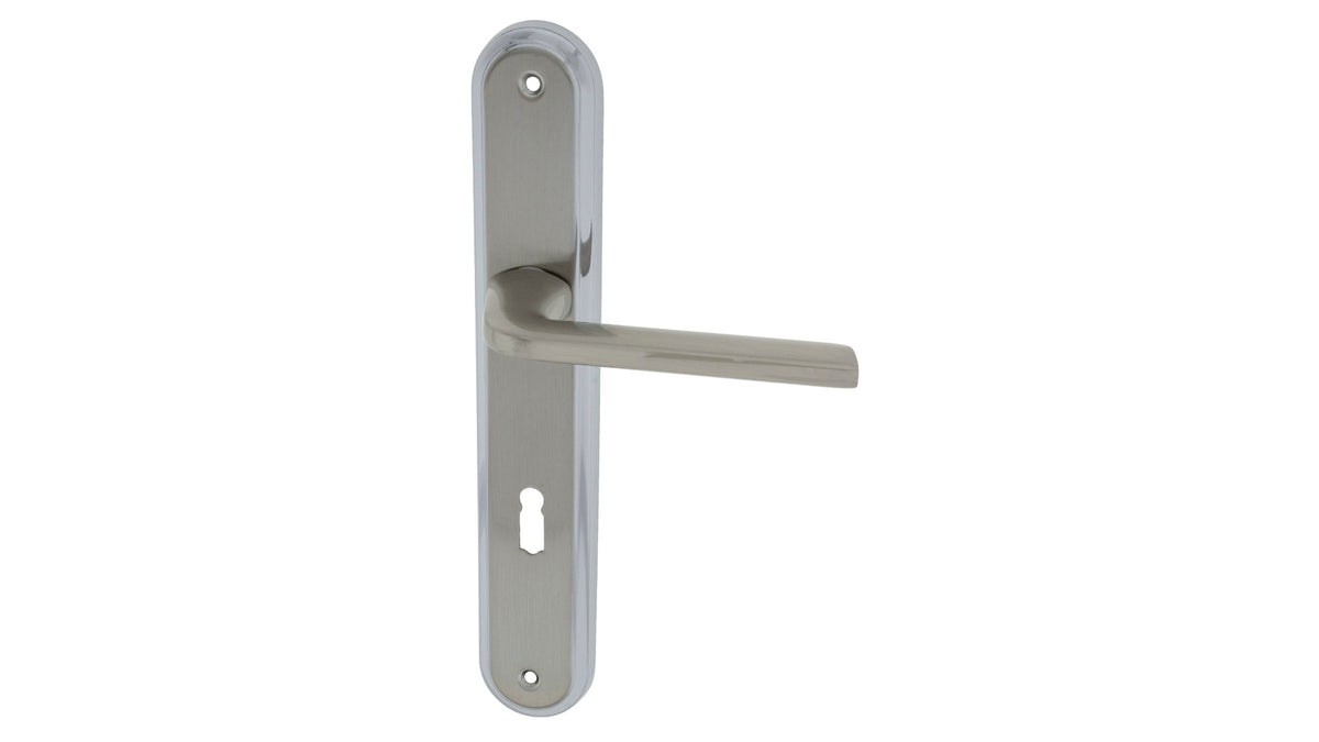 Fokus Nickel Chrom - Langschild-Türgriff