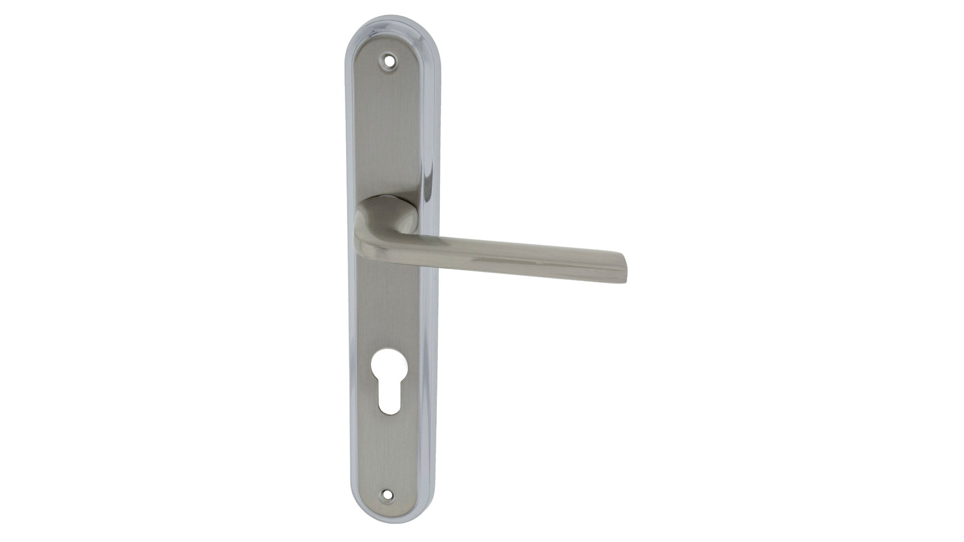 Fokus Nickel Chrom - Langschild-Türgriff