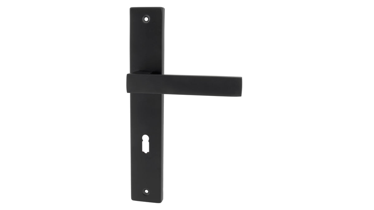 Kabo schwarz - Langschild-Türgriff