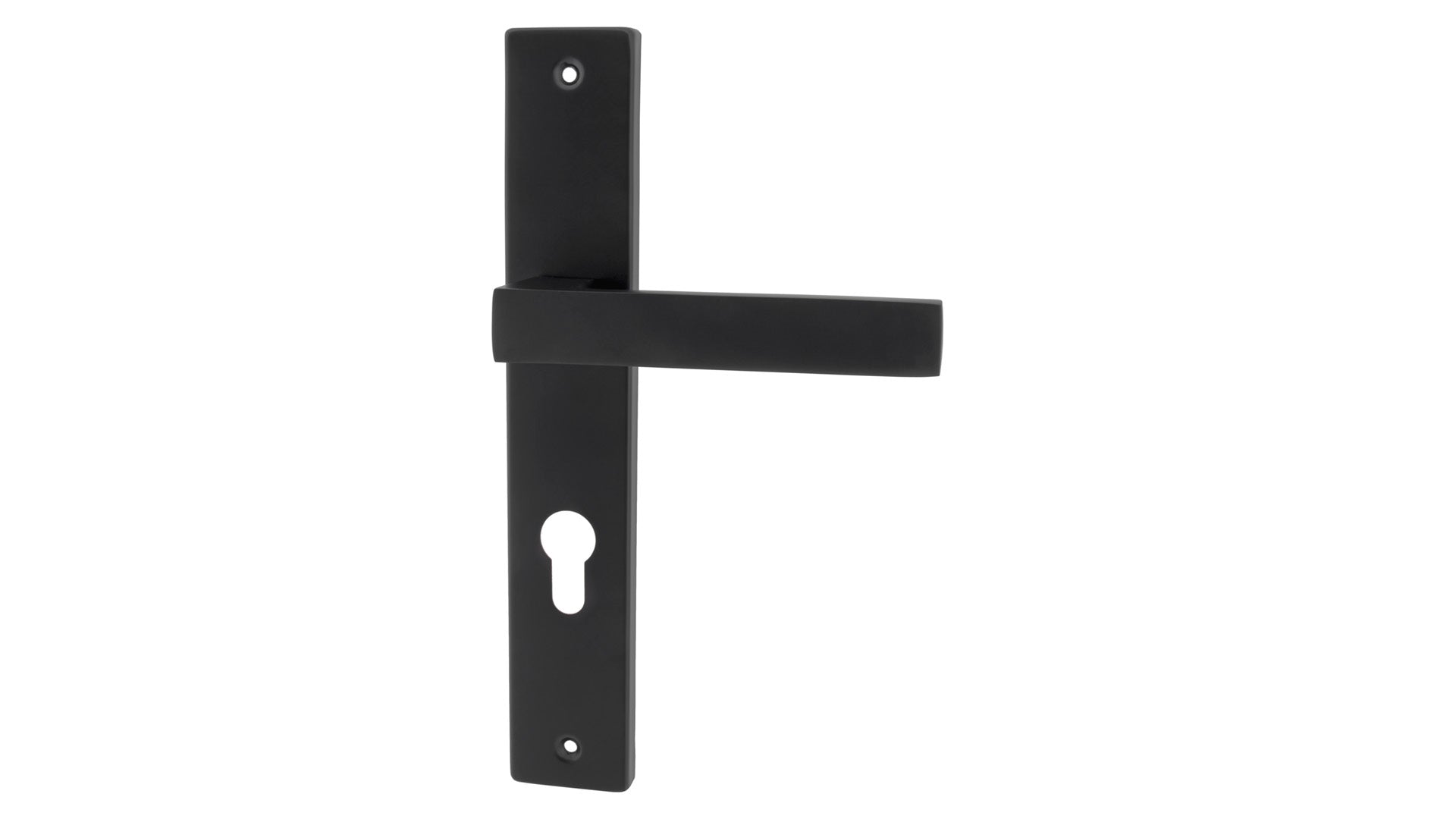 Kabo schwarz - Langschild-Türgriff