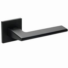 Infinity Line Shark FIT schwarz KSH B00 - Türgriff auf quadratischer Rosette