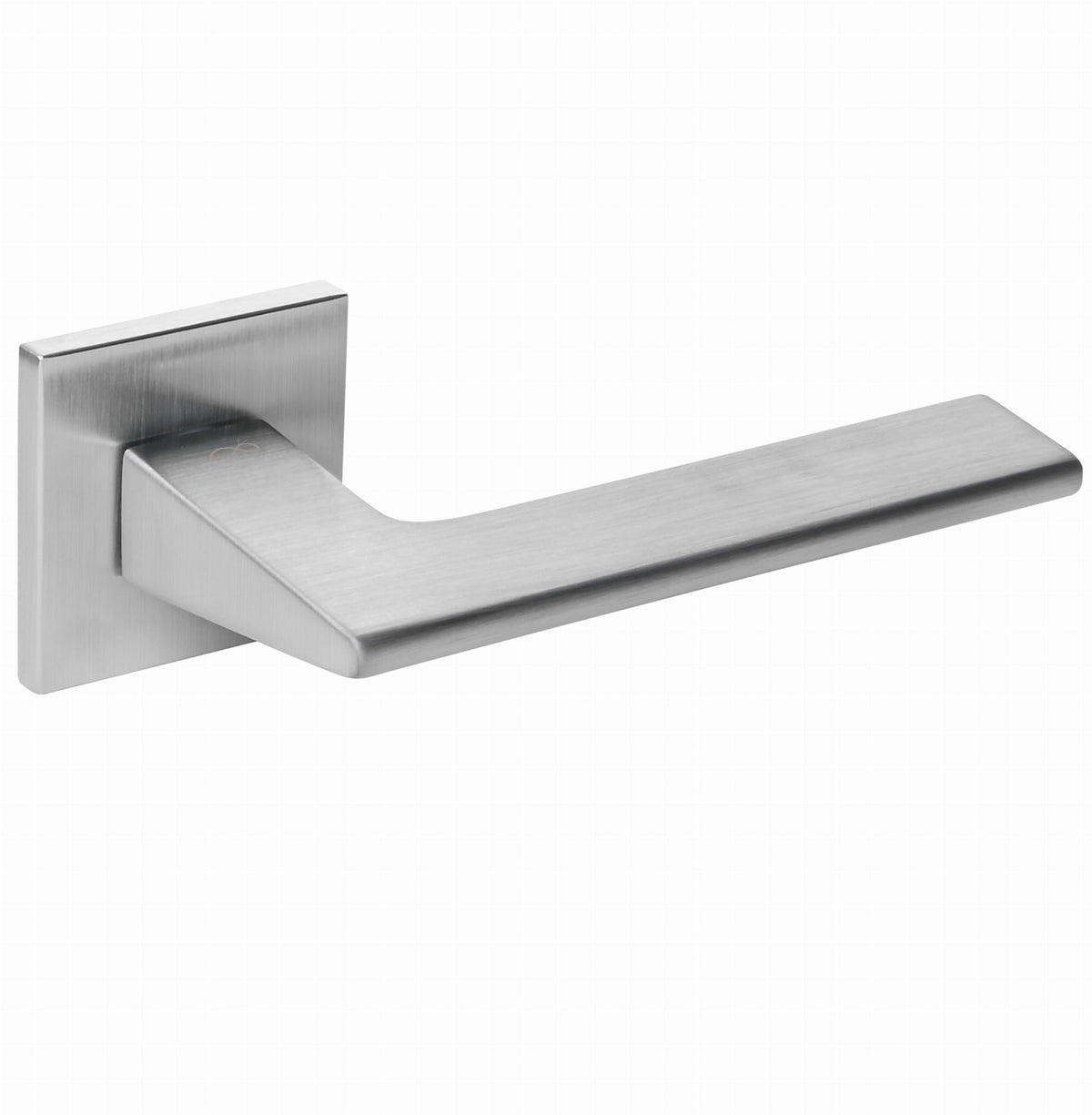 Shark FIT matt chrome KSH M700 - Door Handle on a Square Rose