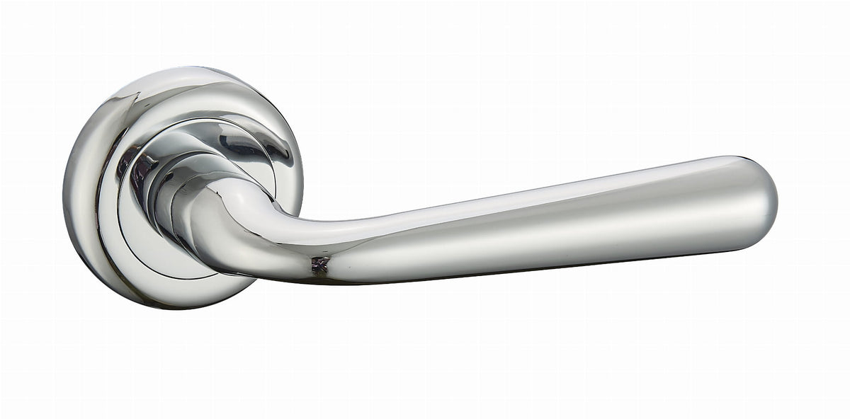 Infinity Line Lea Kle 700 Chrom - Türgriff auf runder Rosette