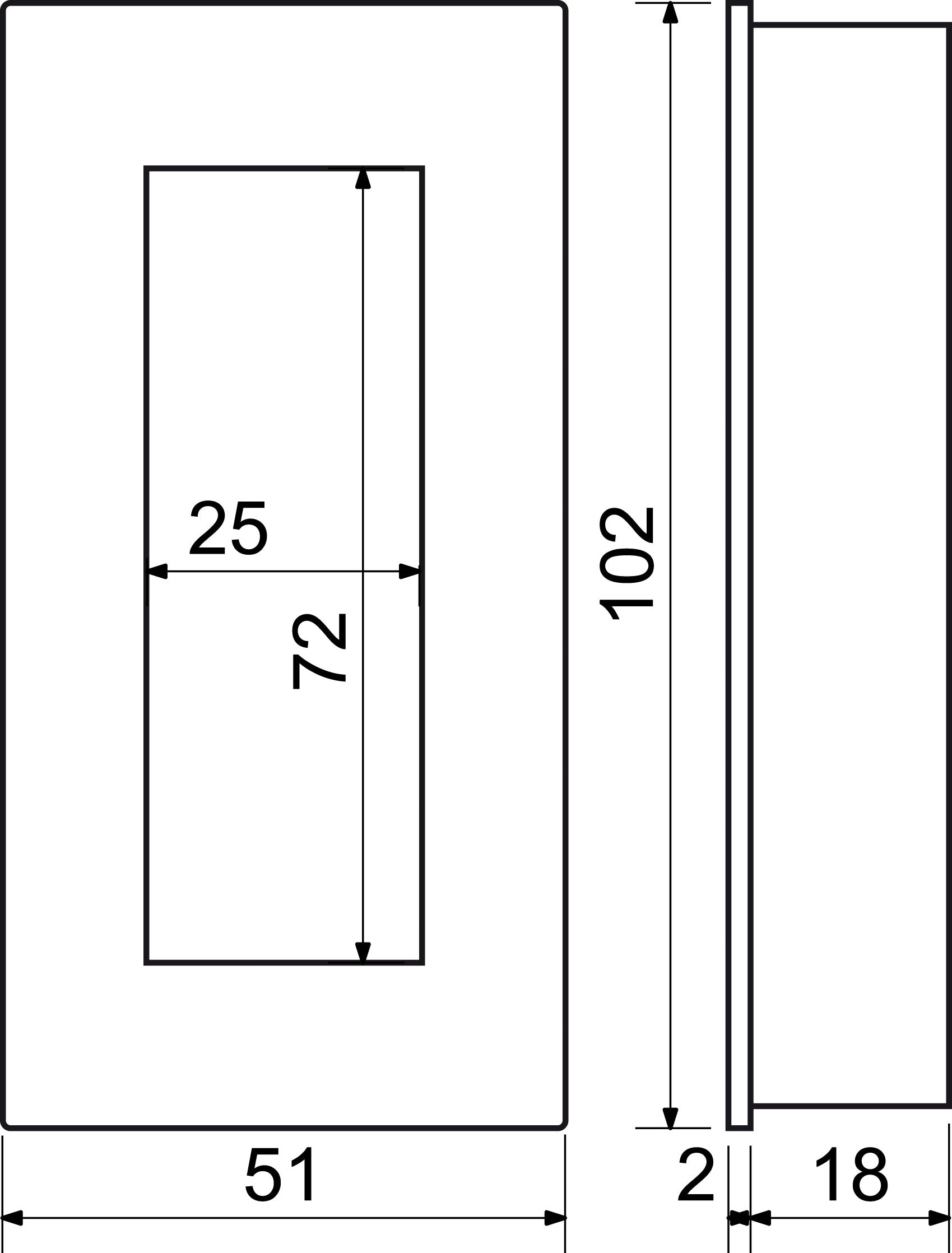 Stainless steel handle 005