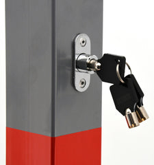 Parking barrier type I locking