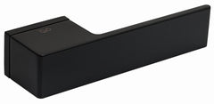 Polo KPOL Black Matt B00 - Door Handle on a Rose