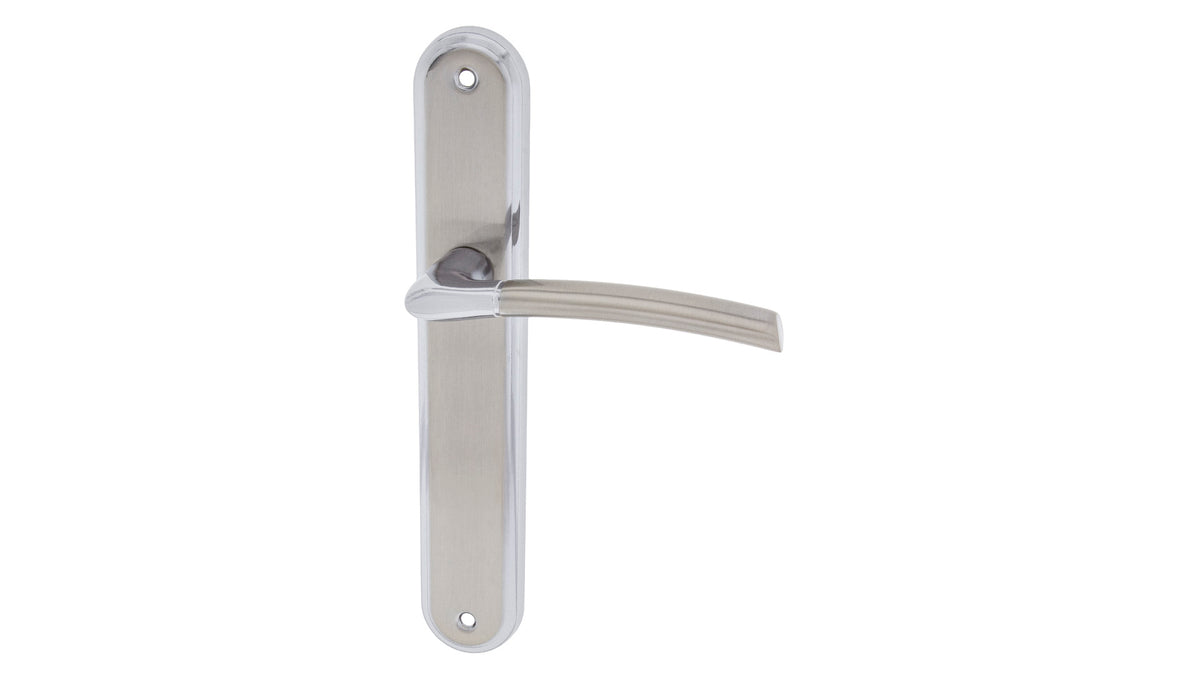 Porto nickel chrome - Shield Door Handle