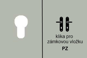 Sofia exclusive  - Door Handle on a Backplate