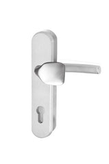 Safety Door Handle R.101.PZ.TB2 F1 - silver anodized