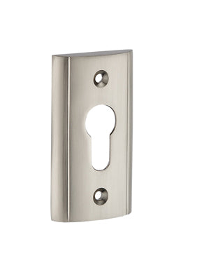 Hermes KHR K+K 311 Satin, pitch 72mm, External Door Handle on a Backplate